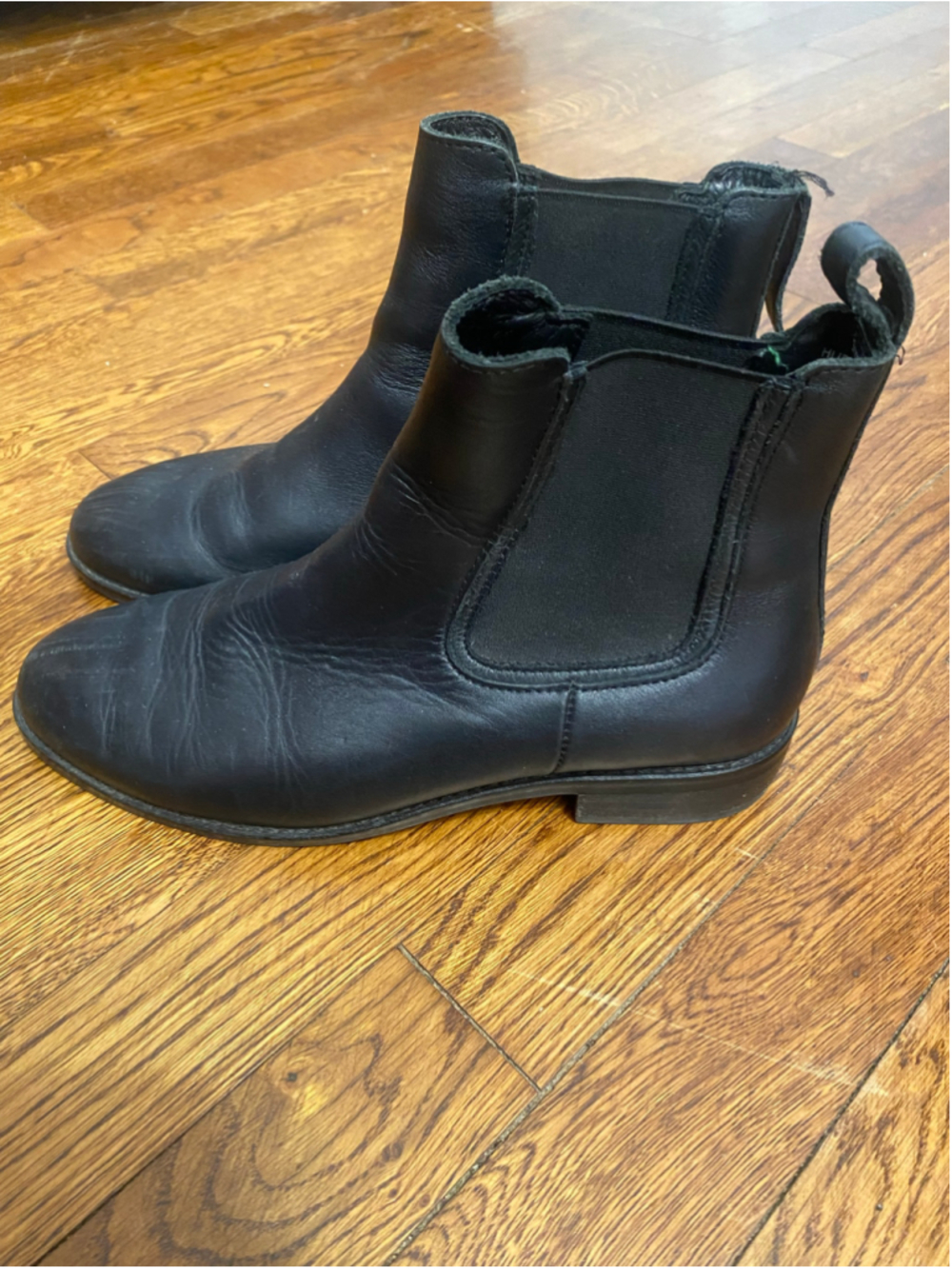 Thursday Everyday Black Leather Chelsea Boots Handmade Mexico Classic Minimalist